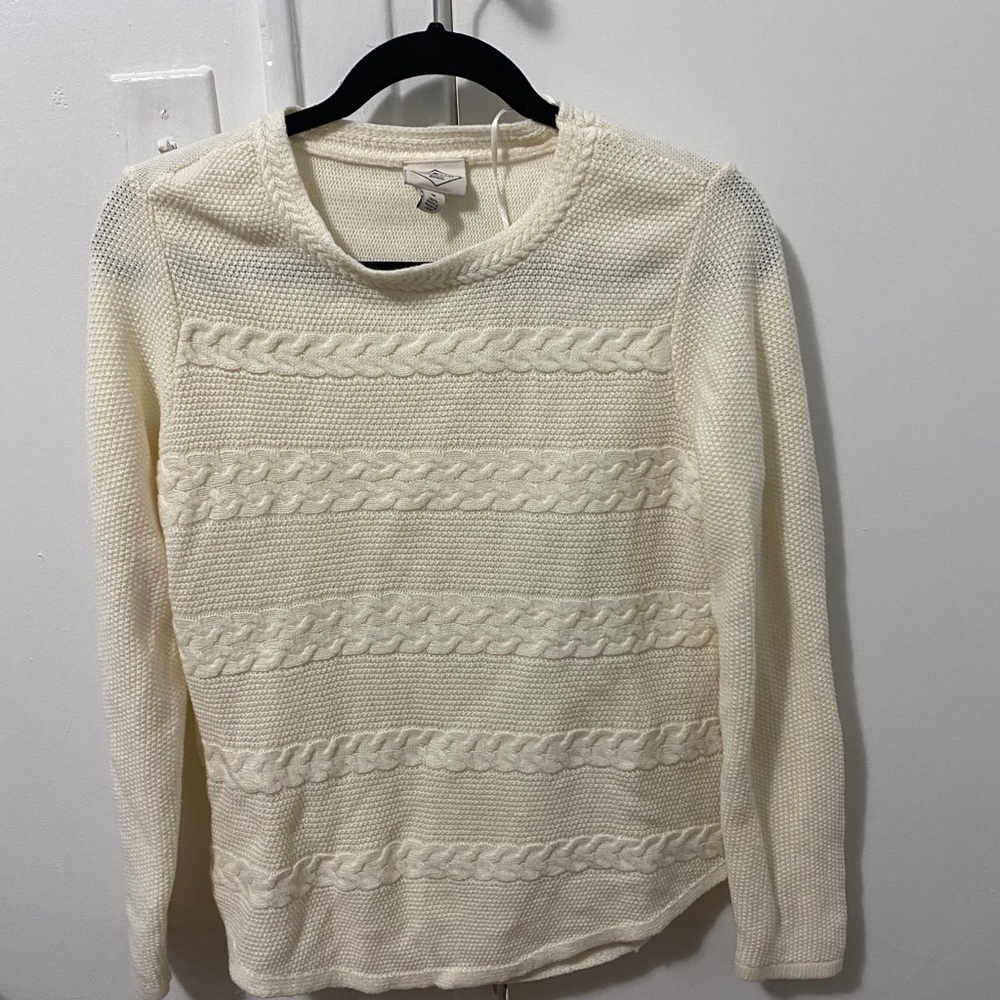 White sweater